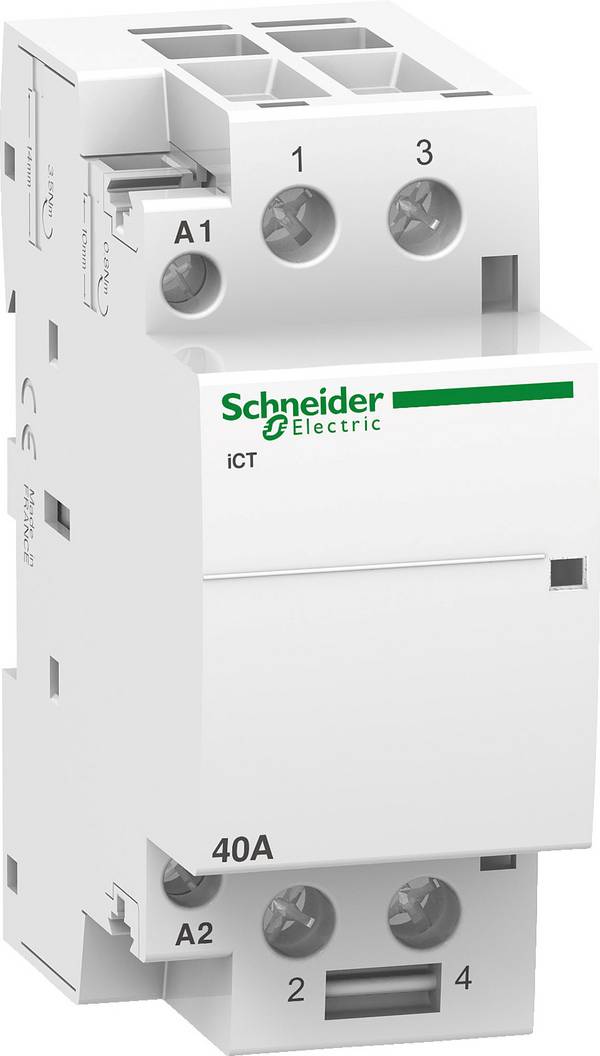 Schneider Electric A9C20842 Contacteur d'installation  2 NO (T) 1.6 W 250 V/AC 40 A    1 pc(s)
