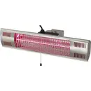 Silva Homeline 510021 Radiateur radiant à infrarouge à ondes courtes 1500 W argent (mat)