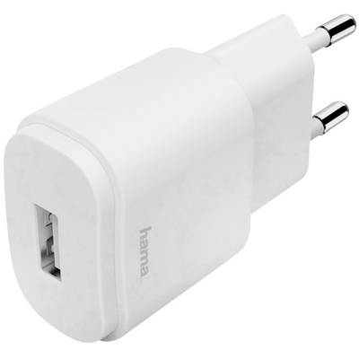Hama charger 1.2 183262 Chargeur USB pour prise murale Courant de sortie (max.) 1200 mA 1 x USB 