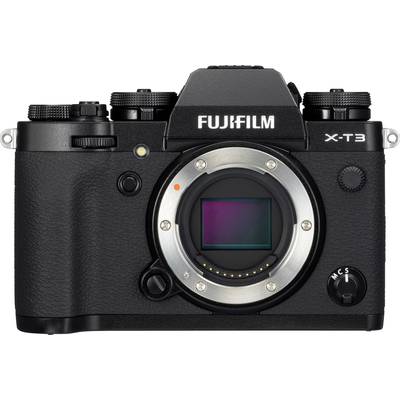 Fujifilm X-T3 Schwarz Body Appareil photo numérique   26.1 Mill. pixel noir vidéo 4K, protégé contre les projections d'e