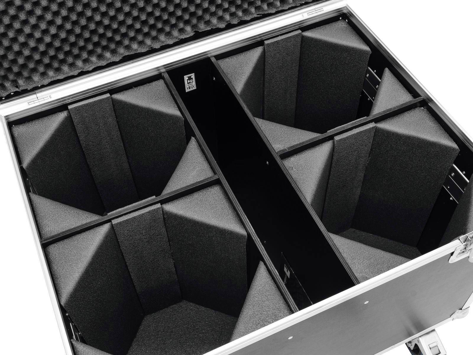 Roadinger LED THA-100F/THA-120PC Mallette (L x l x H) 65.5 x 82 x 67.5 cm-3