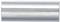 Tube métallique de forme cylindrique, structure de surface lisse, brillant argenté, orienté horizontalement.
