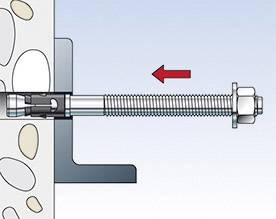Fischer 542624 Boulon d'ancrage 75 mm 6 mm 50 pc(s)-4