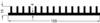 Dissipateur à lamelles Fischer Elektronik SK 44 100 SA 10020134 1.7 K/W (L x l x H) 159 x 100 x 15 mm 1 pc(s)