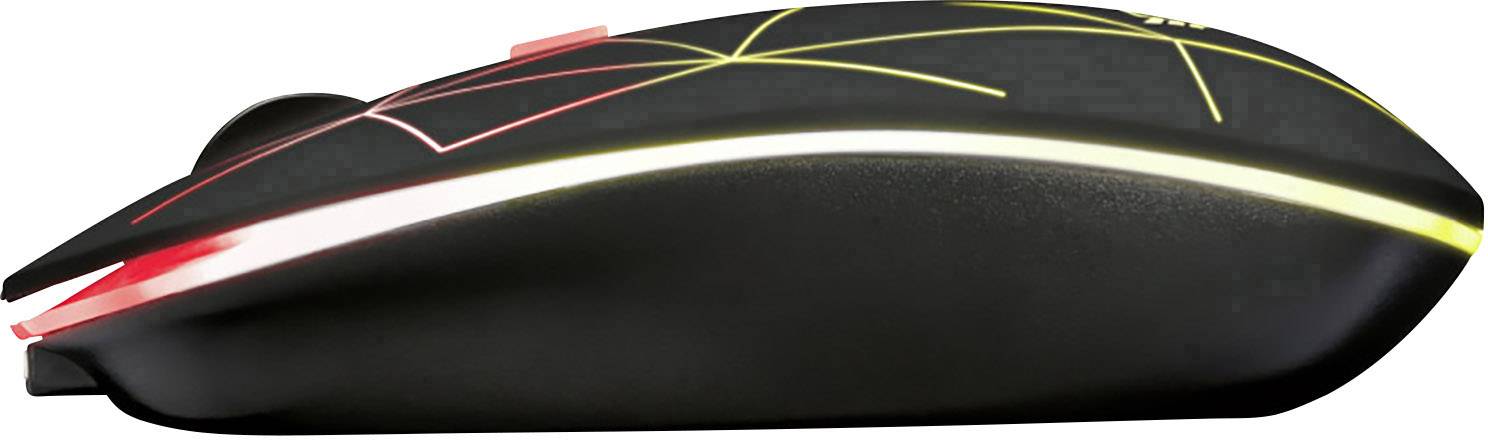Trust GXT117 Strike Souris de gaming radio optique noir 6 Boutons 1400 dpi éclairé, rechargeable-6