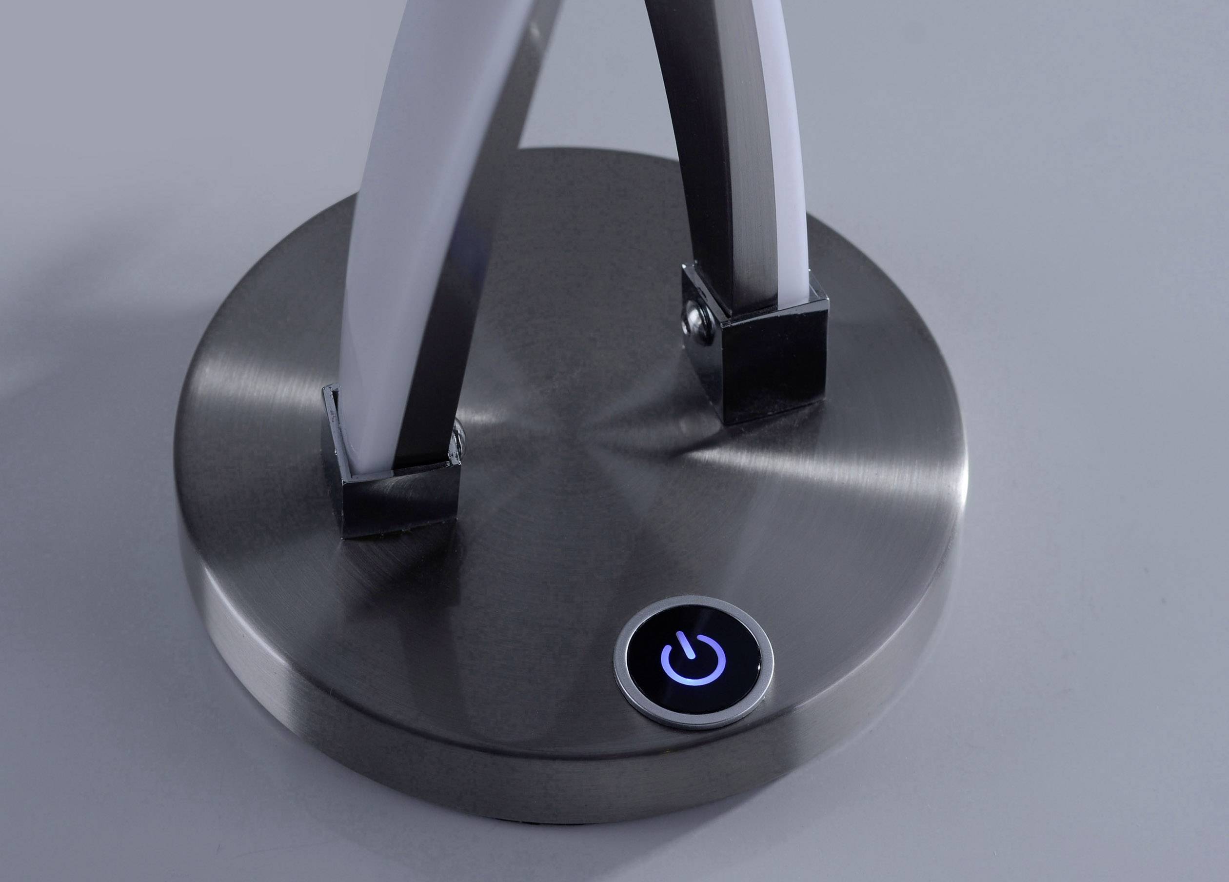 Paul Neuhaus POLINA 9141-55 Lampe à LED de table LED 12 W acier inoxydable (brossé)-1