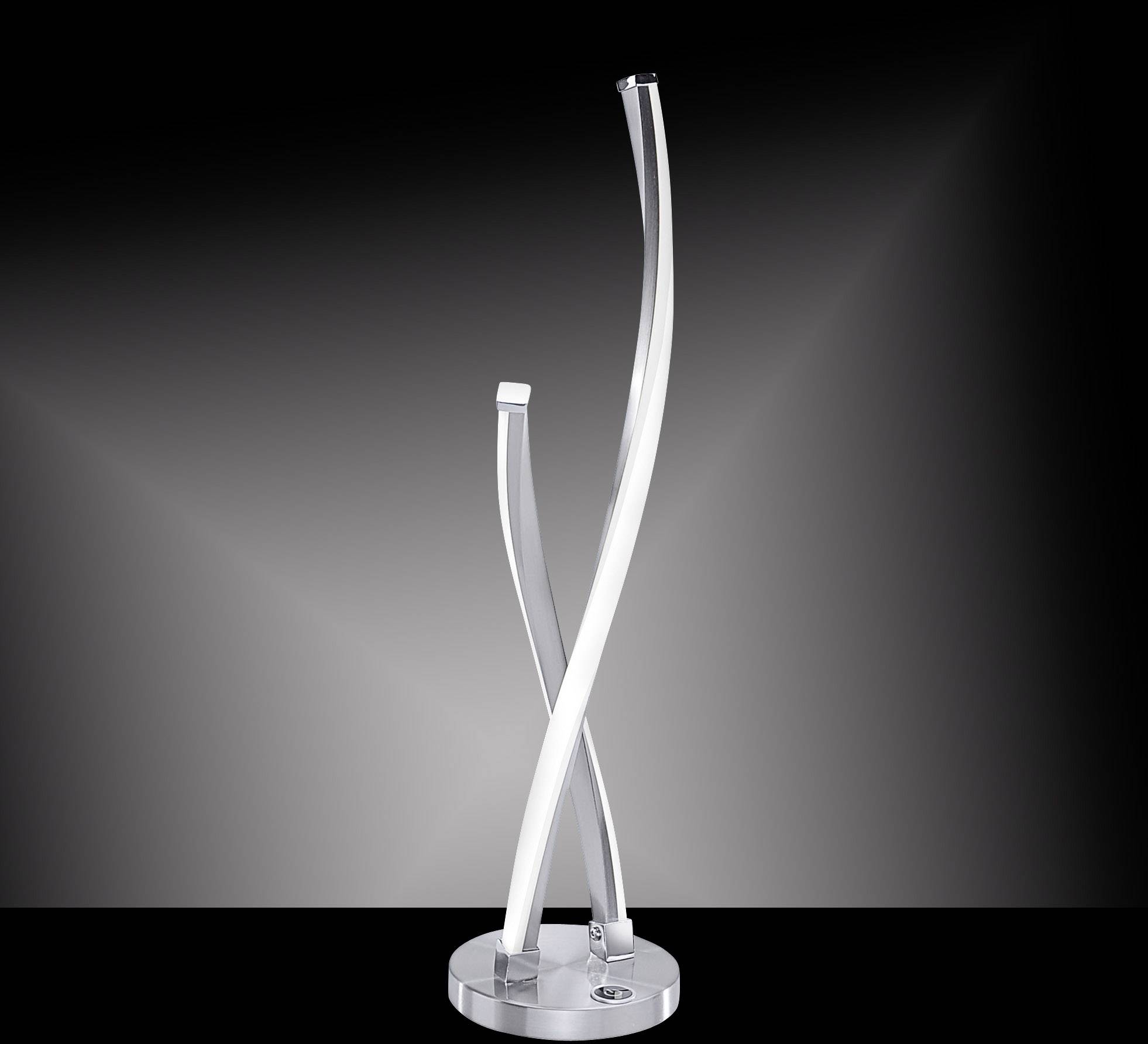 Paul Neuhaus POLINA 9141-55 Lampe à LED de table LED 12 W acier inoxydable (brossé)-3
