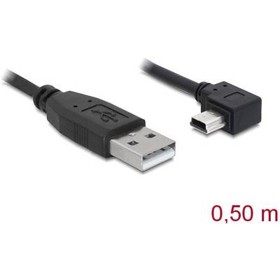 Câble USB vers Micro-USB de 0,50 m de long, montrant les connecteurs aux deux extrémités.