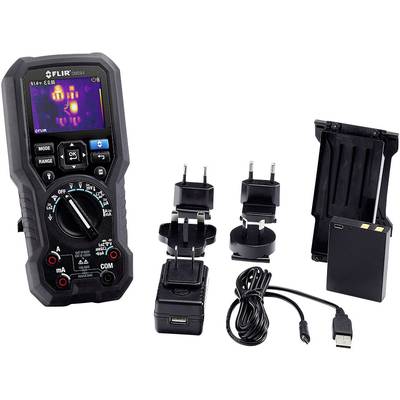 FLIR DM284-KIT Multimètre numérique caméra thermique intégrée, écran graphique CAT III 1000 V, CAT IV 600 V-0