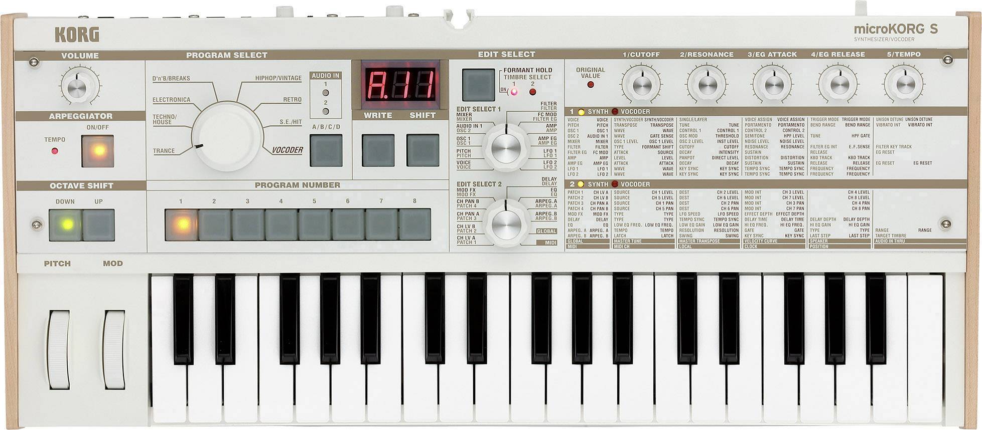 KORG microKORG S Synthétiseur-1