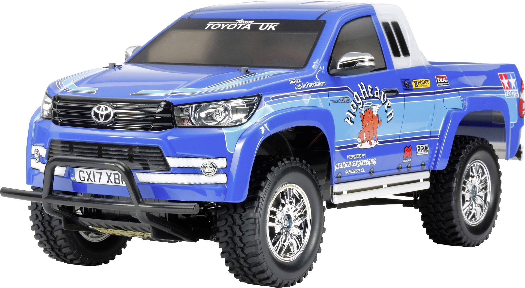 Tamiya Toyota Hilux Extra Cab brushed 1 