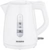 Severin WK 3411 Bouilloire protection contre la surchauffe blanc Contenance: 1 l