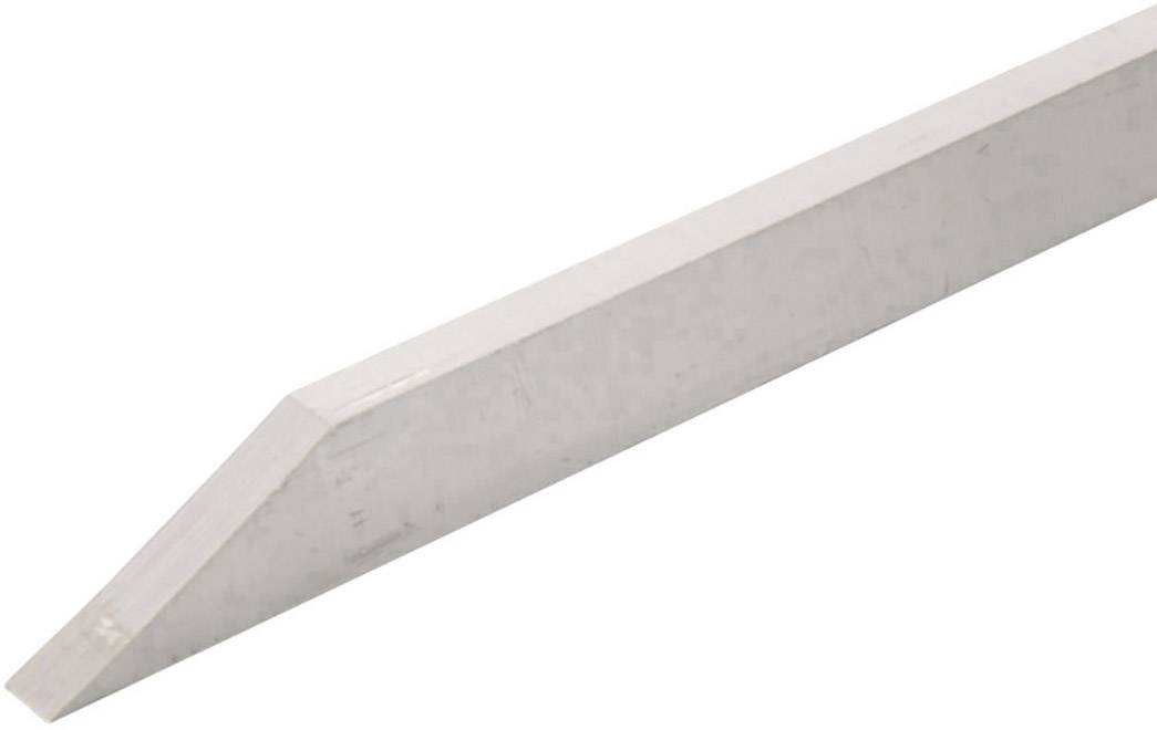 Des barres métalliques avec une extrémité biseautée, pouvant être utilisées comme outil de coupe ou comme ciseau.