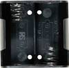 Support de pile 2x LR20 (D) Takachi SN 1-2S raccordement par empreinte pile 9V (L x l x H) 71.6 x 70.7 x 28.9 mm 1 pc(s)