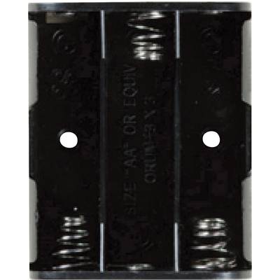 Takachi SN33PC Support de pile 3x LR6 (AA) picot à souder (L x l x H) 57.7 x 47 x 16.6 mm