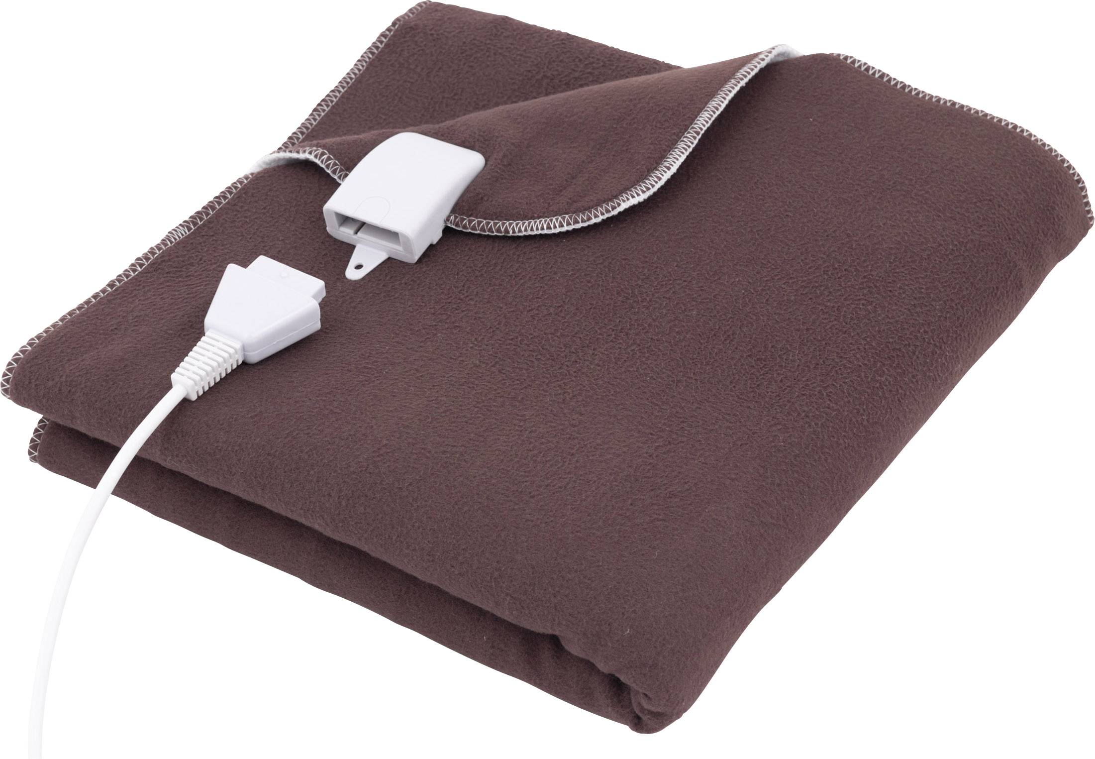 DOMO DO605ED Surmatelas chauffant 55 W marron-1