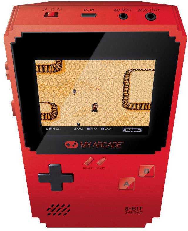 My Arcade Pixel Classic Console rétro rouge-2