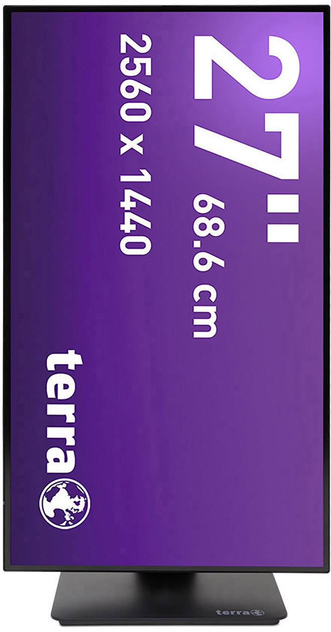 Moniteur LED Terra LED 2766W PV CEE F (A - G) 68.6 cm 27 pouces 2560 x 1440 pixels 16:9 5 ms Audio-Line-in, DVI, Display-1