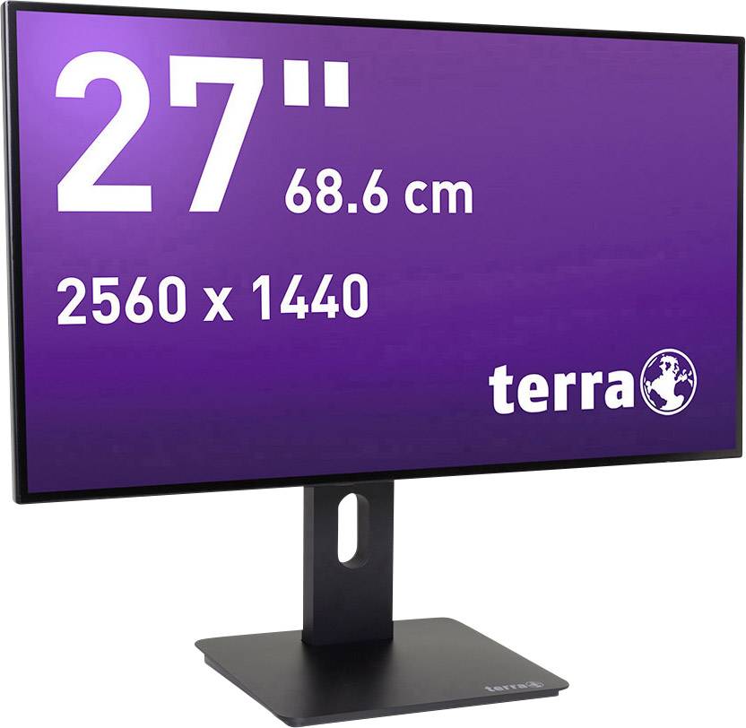 Moniteur LED Terra LED 2766W PV CEE F (A - G) 68.6 cm 27 pouces 2560 x 1440 pixels 16:9 5 ms Audio-Line-in, DVI, Display-2