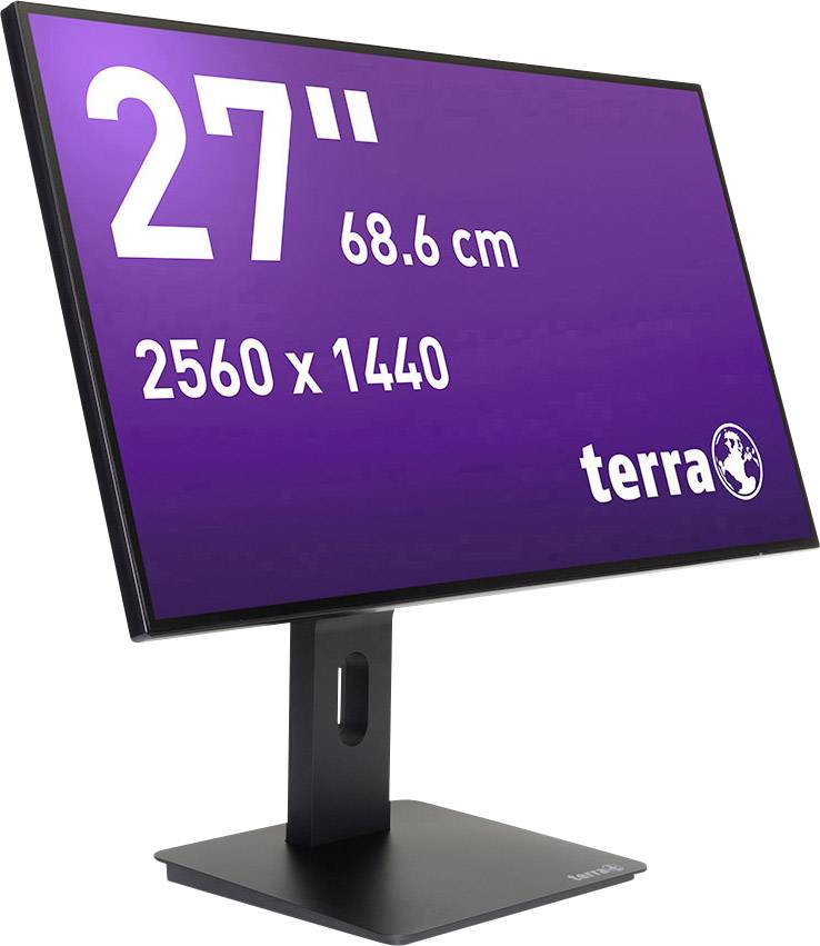 Moniteur LED Terra LED 2766W PV CEE F (A - G) 68.6 cm 27 pouces 2560 x 1440 pixels 16:9 5 ms Audio-Line-in, DVI, Display-3