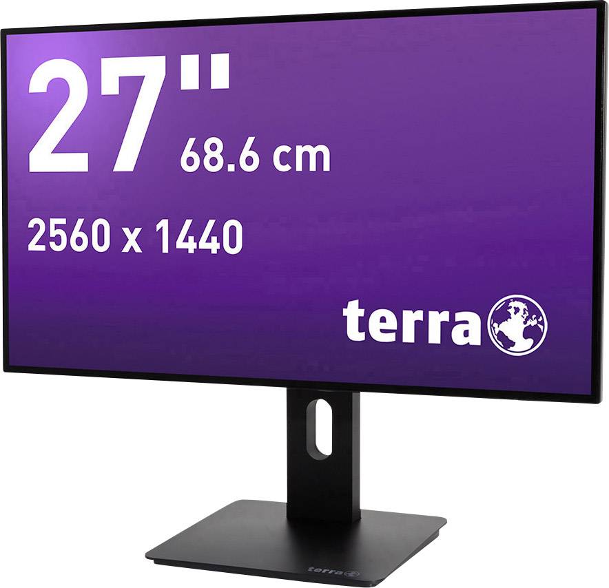 Moniteur LED Terra LED 2766W PV CEE F (A - G) 68.6 cm 27 pouces 2560 x 1440 pixels 16:9 5 ms Audio-Line-in, DVI, Display-5