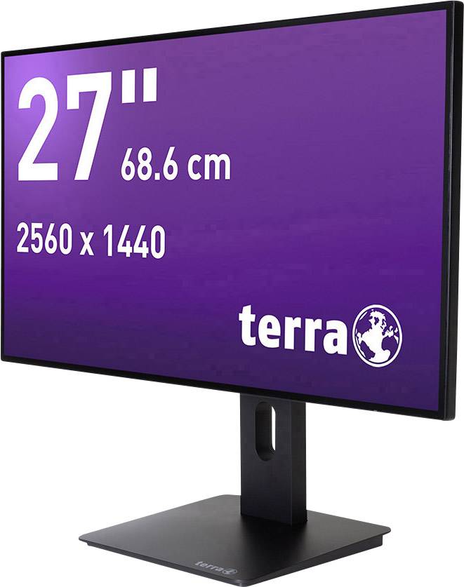 Moniteur LED Terra LED 2766W PV CEE F (A - G) 68.6 cm 27 pouces 2560 x 1440 pixels 16:9 5 ms Audio-Line-in, DVI, Display-7