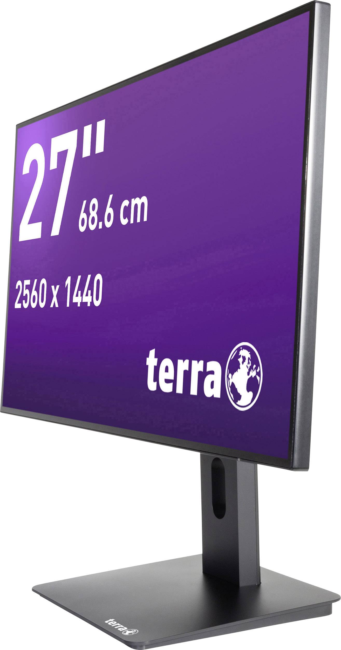 Moniteur LED Terra LED 2766W PV CEE F (A - G) 68.6 cm 27 pouces 2560 x 1440 pixels 16:9 5 ms Audio-Line-in, DVI, Display-9