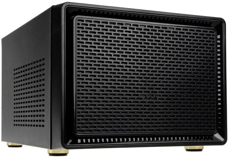 Bureau Kolink SATELLITE MINI-ITX Boîtier PC noir, RVB filtre anti-poussière
