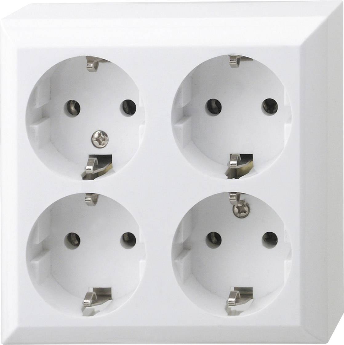 REV x4 complet Prise de courant blanc 0510172555 1 pc(s)
