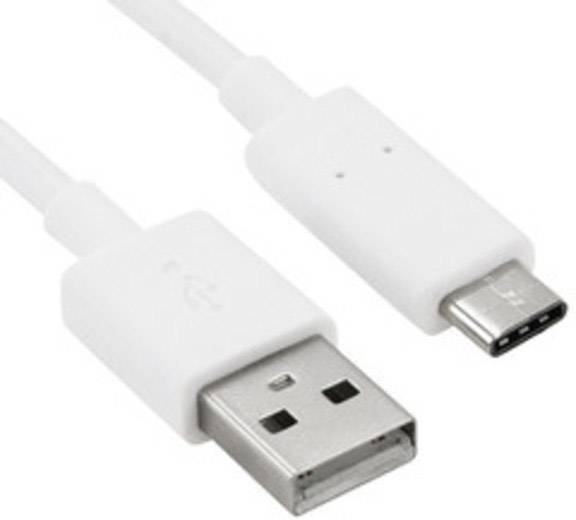 Câble de charge USB-C™ Samsung EP-DW700CWE 1.50 m blanc