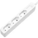 Multiprise LogiLink LPS229 x3 blanc fiche avec contour 1 pc(s)