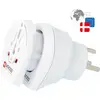 Skross 1.500214-E Adaptateur de voyage CO W to DEN