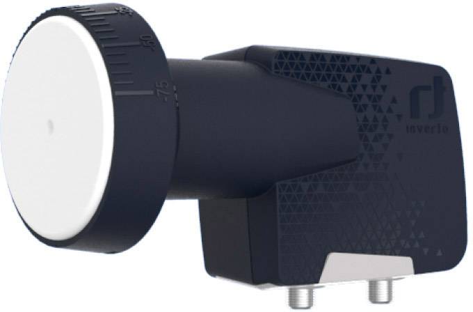 Inverto PREMIUM Tête LNB twin Nombre d'abonnés: 2 Capacité de chargement: 40 mm noir, blanc