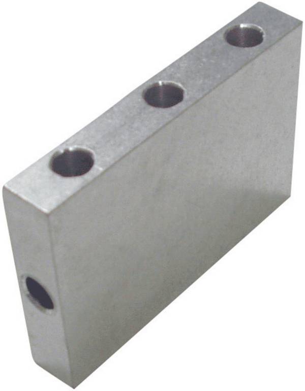 QuickCool Elément d'accouplement thermique (L x l x H) 60 x 10 x 40 mm Écartement des trous: 20 mm QG-IF-A3-1X3
