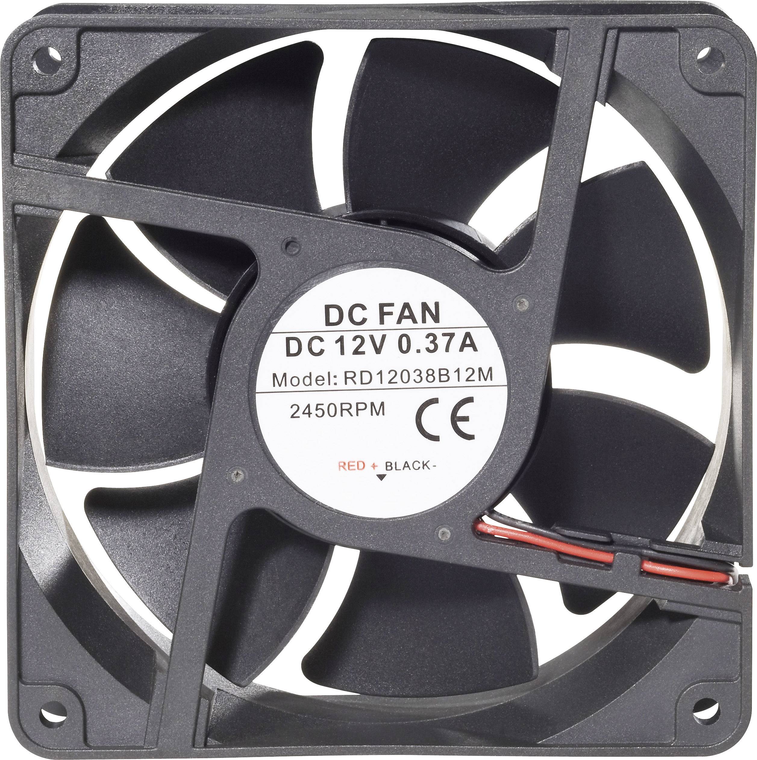 Rd12038b12l1 Ventola Assiale 12 V/dc 111 M³/h (l X L X A) 120 X 120 X 38 Mm - Tru Components