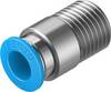 FESTO Raccord droit 153016 QS-1/4-8-I Ø de tuyau: 8 mm Taille du filetage: R1/4 1 pc(s)