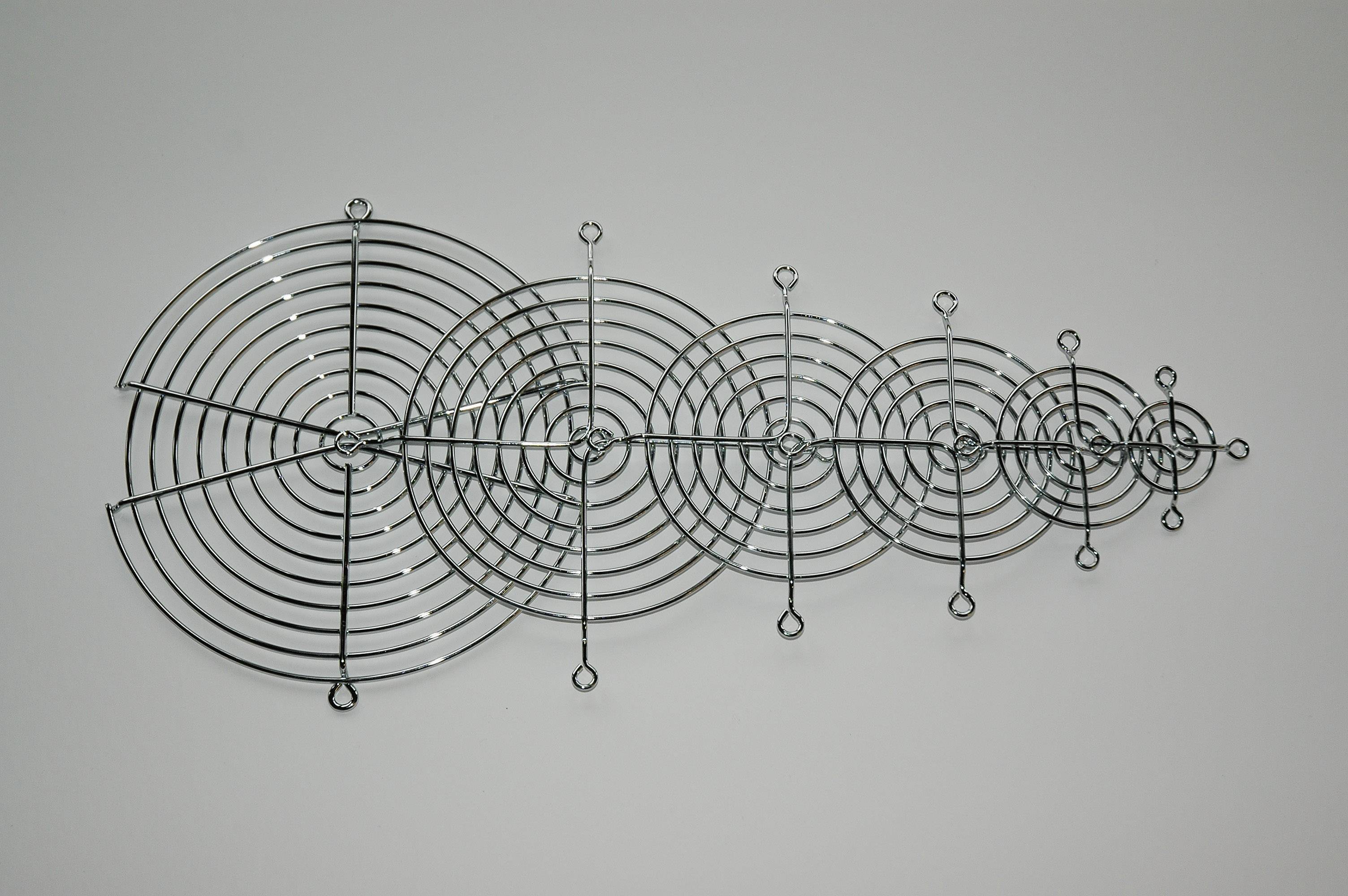 Grille de ventilation 1 pc(s) (l x H) 92 mm x 92 mm métal