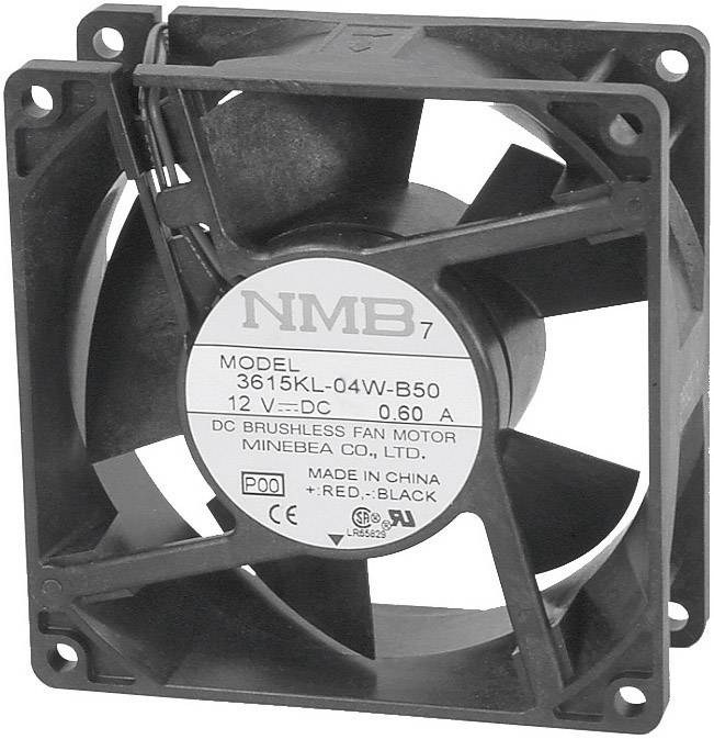 Ventilateur axial nmb-minebea 3610KL-05W-B50 24V DC noir
