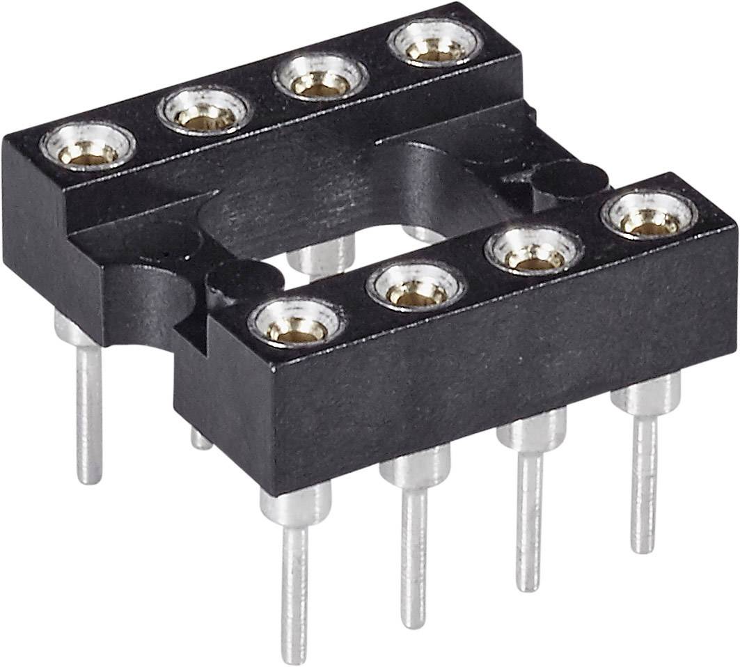 Support de circuits intégrés 15.24 mm, 2.54 mm Nombre de pôles: 24 contacts de précision 1 pc(s)