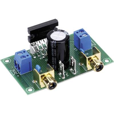 Kit amplificateur 2 x 40 W Conrad 190794 (kit à monter) 6 - 18 V/DC Gamme de fréquence: 20 Hz - 20 kHz N/A 1 pc(s)