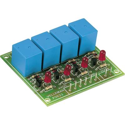 Carte relais (kit à monter) Whadda K2633 9 V/DC  1 pc(s)