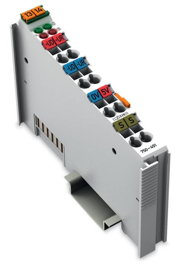 API - Module d'entrée analogique WAGO 750-491  1 pc(s)