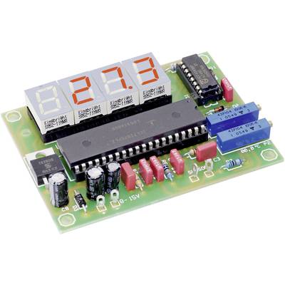 Thermomètre LED kit à monter Conrad Components "HB 139.1" 9 V/DC, 12 V/DC, 18 V/DC -50 - 150 °C 1 pc(s)