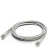 Phoenix Contact 2891589 RJ45 Câble réseau, câble patch CAT 6 S/UTP 2.00 m gris avec cliquet d'encastrement 10 pc(s)