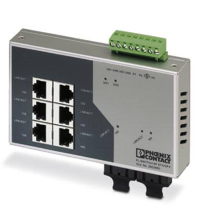 Commutateur Ethernet industriel Phoenix Contact FL SWITCH SF 6TX/2FX 2832933 10 / 100 MBit/s 1 pc(s)