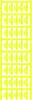 Porte-étiquette Weidmüller SFC 1/21 NEUTRAL GE 1779080004 Surface d'étiquetage: 4.10 x 21 mm jaune 200 pc(s)