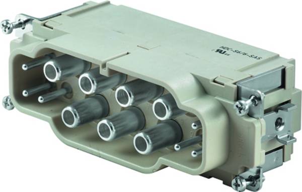 Weidmüller 1790030000 Insert mâle RockStar® HDC 48A 6 + 6 + PE connexion à vis axiale 10 pc(s)