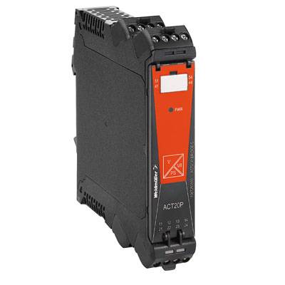Un appareil électronique noir rectangulaire avec un panneau avant rouge et plusieurs connexions, couramment utilisé dans la technologie d'automatisation.