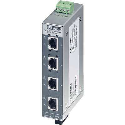 Commutateur Ethernet industriel Phoenix Contact FL SWITCH SFN 4TX/FX 2891851    1 pc(s)