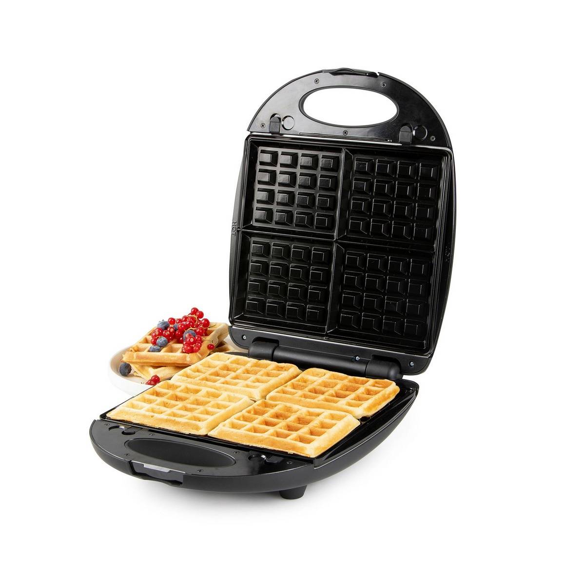 Croques Gaufre 2 Plaques 1200w Domo DO9295C-2